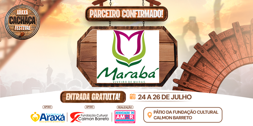 Parceiro Confirmado no Araxá Cachaça Festival 2026