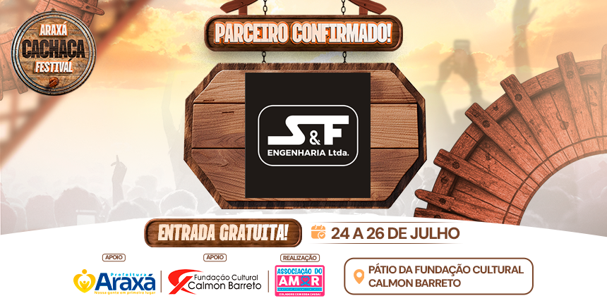 Parceiro Confirmado no Araxá Cachaça Festival 2026