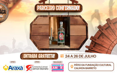 Parceiro Confirmado no Araxá Cachaça Festival 2026