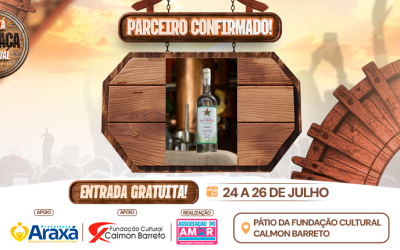 Parceiro Confirmado no Araxá Cachaça Festival 2026
