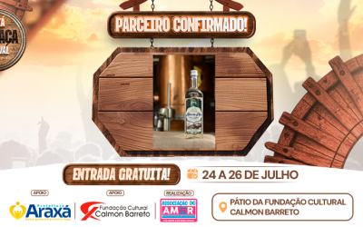 Parceiro Confirmado no Araxá Cachaça Festival 2026
