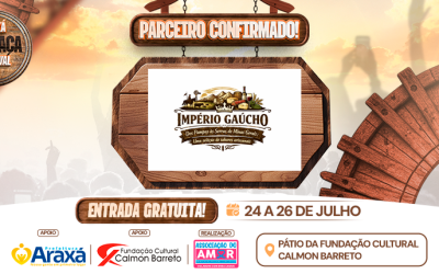 Parceiro Confirmado no Araxá Cachaça Festival 2026