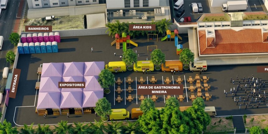 Infraestrutura do festival está sendo preparada para receber o público 