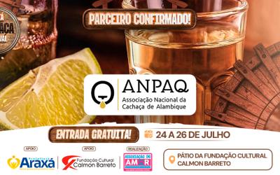 Parceiro Confirmado no Araxá Cachaça festival 2026 
