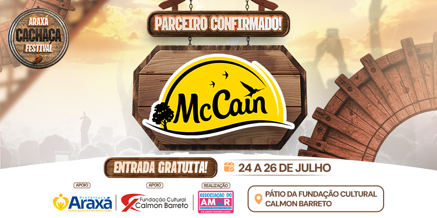 Parceiro Confirmado no Araxá Cachaça Festival 2026